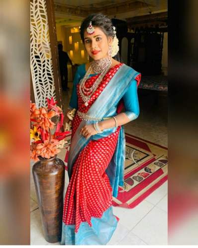 Ideal RICH PALLU & JACQUARD WORK Saree