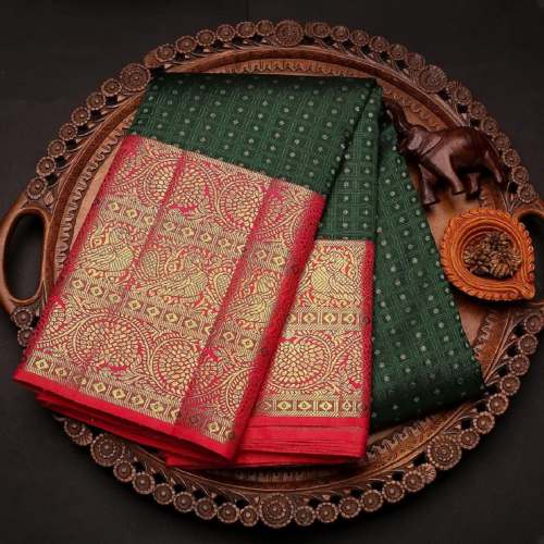 Kanchipuram at its finest and most classic saree
