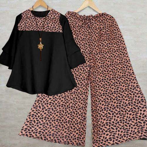 Ladies Palazzo And Top