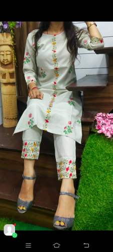 Slub Cotton Full Stitched Form Darpani 