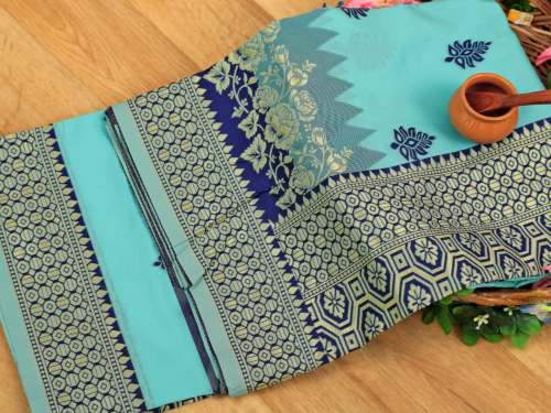 SOFT LICHI SILK CLOTH saree