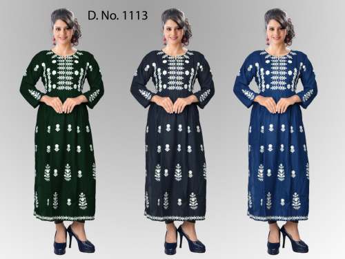 NYRA-CUT KURTI by Kanak Creation