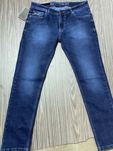 Men Denim Blue Jeans by Naakoda Overseas