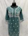 Chikankari Rayon Kurti for ladies  thumb 1
