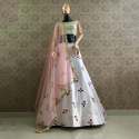 Wedding Floral Print Lehenga Choli