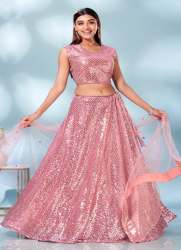 The Ethnic World Present Amoha C1919 Colors Party Wear Sequence Lehenga Choli Catalog