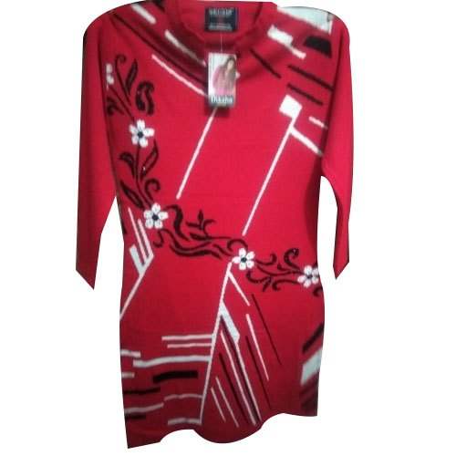 Printed Woolen Kurtis