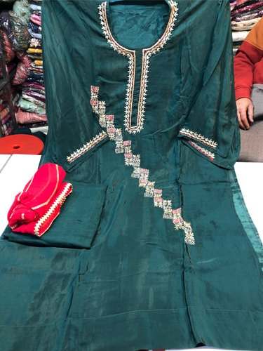 Silk Designer Suit by Nidhi Textile