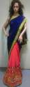 Georgette Saree With Ready Made Blouse thumb 1
