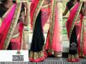 Party Wear Net Saree thumb 5