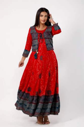 Ethnic discount jacket kurti