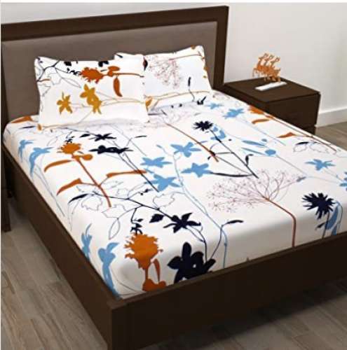 Fancy Printed Bed Sheet by safe express sona inc
