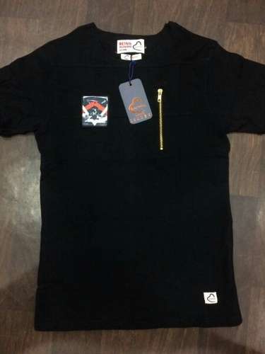Black Full Sleeves T shirt by P 3 Collection