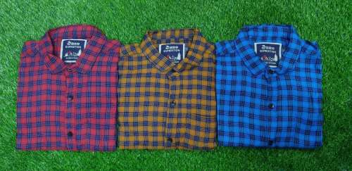 Check Print Shirts by Raj Nakoda Junction