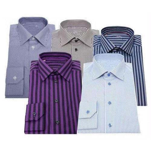 Lining Print Mens Shirts  by Raj Nakoda Junction