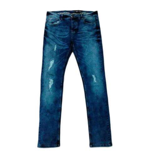 Mens Rugged Denim Jeans  by Raj Nakoda Junction