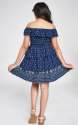 Kids Girl Printed Off Shoulder Dress thumb 1