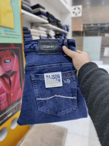 Mens Denim Blue Colour Pant