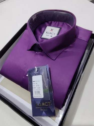 Purple Formal Shirts For Men