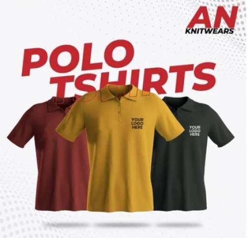 AN Knitt Men Polo T shirts by A N Knitwear