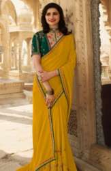 Fancy Satin Silk Bunkar Saree