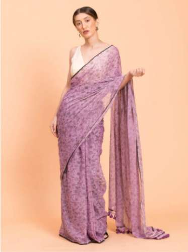 Suta Brand Pure Cotton Printed Saree