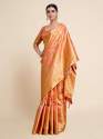 Fancy Banarasi Silk Saree Mimosa Brand Saree thumb 1