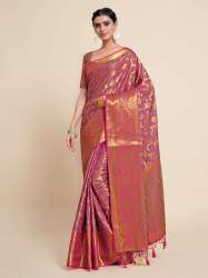 New Arrival Kanjivaram Art Silk Mimosa Saree