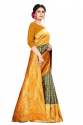 ladies-green-and-yellow-exclusive-jacquard-saree