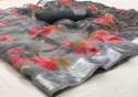 Fancy Linen Floral Print Saree