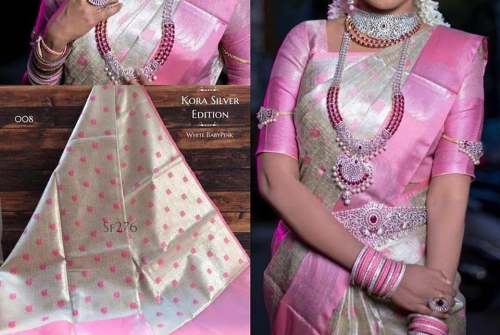 Fancy Silk Weaving Saree by AS Sarees