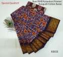 Branded Kalamkari Printed Saree thumb 3