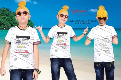Partywear Boys jeans and t shirt