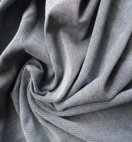 Gray Color Cotton Hosiery Fabric by Gopal Jee Fabrics