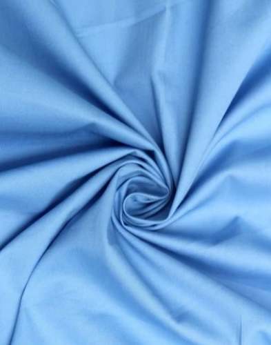 Solid Poplin Lycra Fabric 