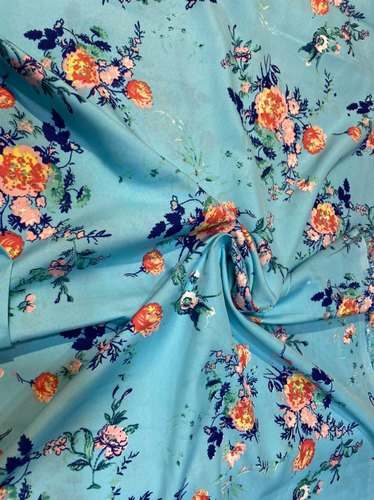 Crepe Printed Fabric
