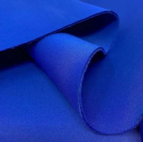 Blue scuba Fabric  by Bhimraj Syntex Private Limited