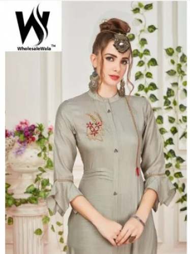 Ladies Stylish Rayon Kurtis by Sarita Enterprises