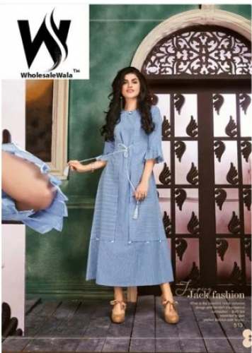 Ladies Trending Cotton Kurtis by Sarita Enterprises