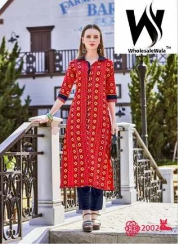 Ladies Trendy Cotton Kurtis by Sarita Enterprises