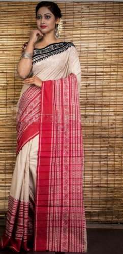 Cotton handloom sarees by SHUBHO LAXMI GARMENTS