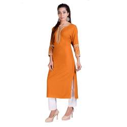 Ladies handmade rayon embroidered Kurti