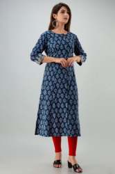 Cotton Embroidered Kurti