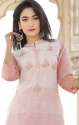 Pink Straight Rayon Kurti Pant Set thumb 2