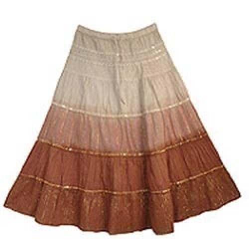 Designer layered long skirt  by Anand Creation