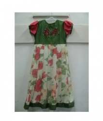 Kids Multi Color Printed Frock