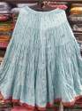 Beautiful Cotton And Rayon Printed Skirts  thumb 5
