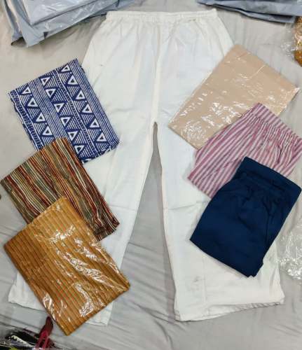 Designer Cotton And Rayon Palazzo