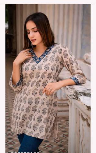 Fancy Collection Rayon Short Top