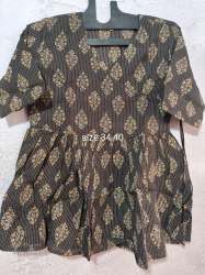 Fancy Cotton Printed Tunic Top